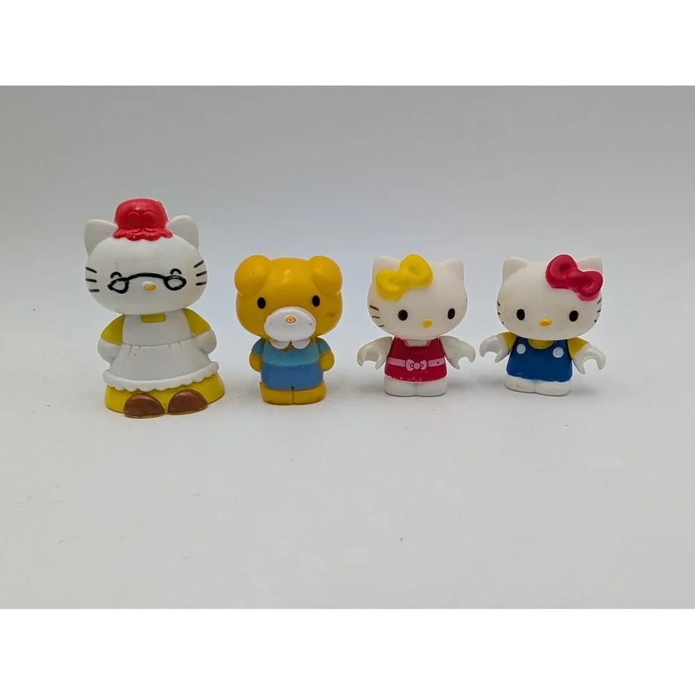 Sanrio Hello Kitty Block‎ Dear Daniel Grandma Figure Lot of 4